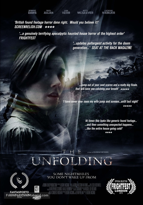 The Unfolding - British Movie Poster