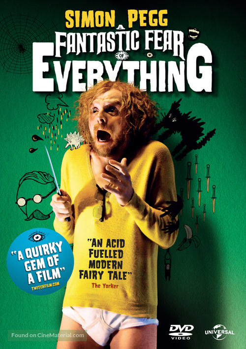 A Fantastic Fear of Everything - Australian DVD movie cover