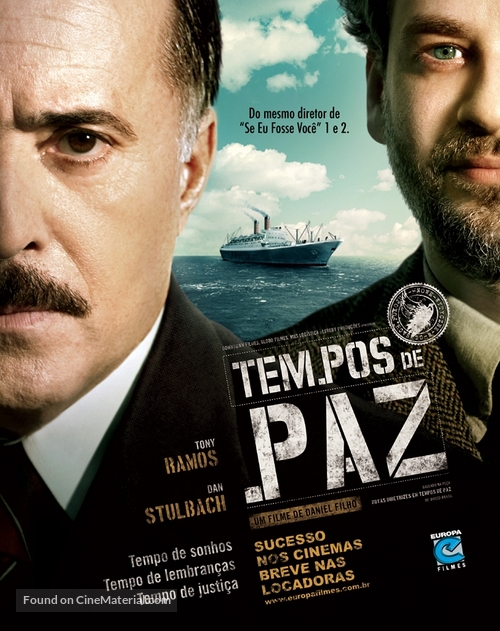 Tempos de Paz - Brazilian Movie Poster