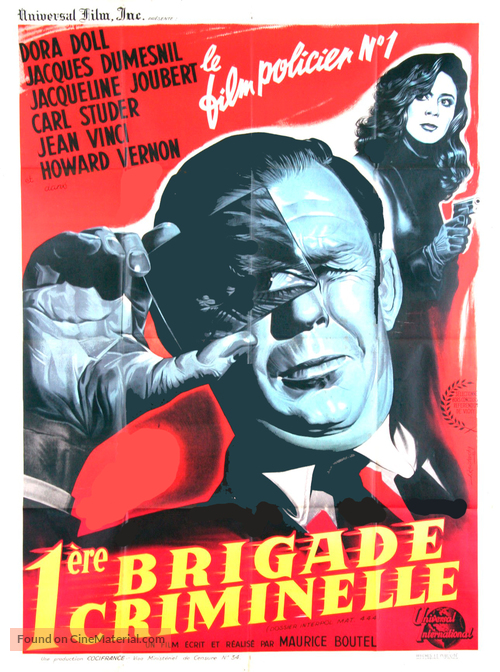 Premi&egrave;re brigade criminelle - French Movie Poster