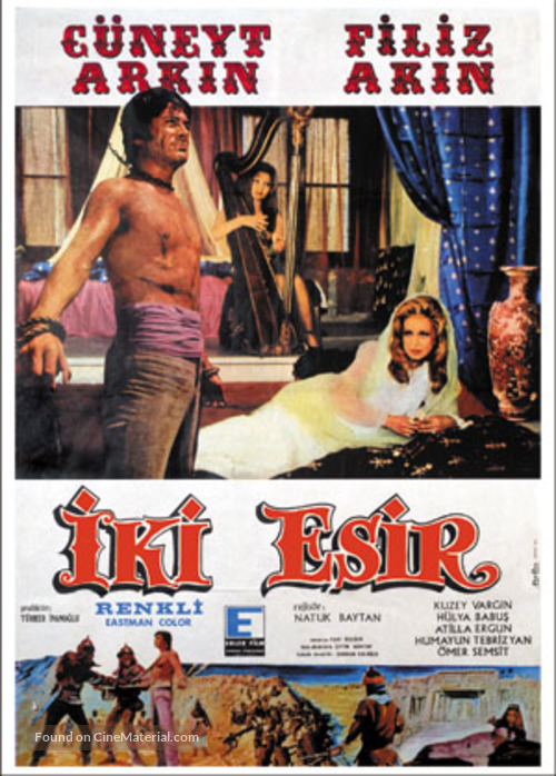 Iki esir - Turkish poster