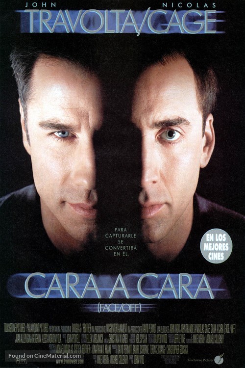 Face/Off - Spanish Movie Poster