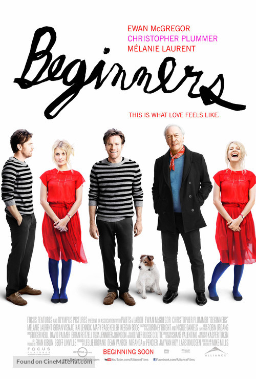 Beginners - Canadian Movie Poster