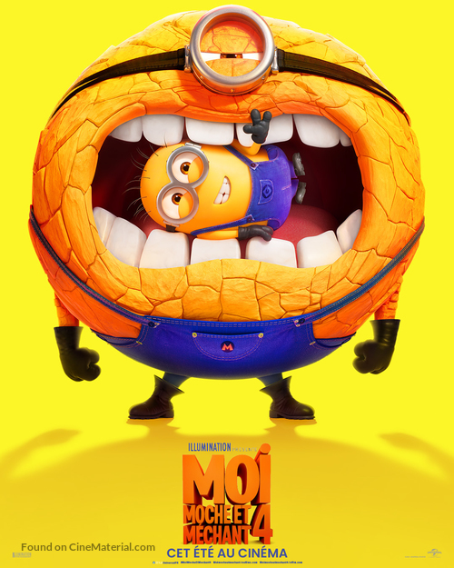 Despicable Me 4 - French Movie Poster