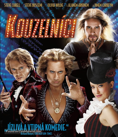 The Incredible Burt Wonderstone - Czech Blu-Ray movie cover