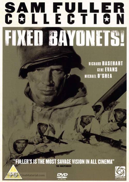 Fixed Bayonets! - British DVD movie cover