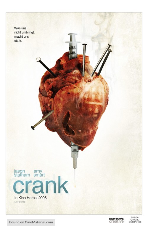 Crank - German Movie Poster