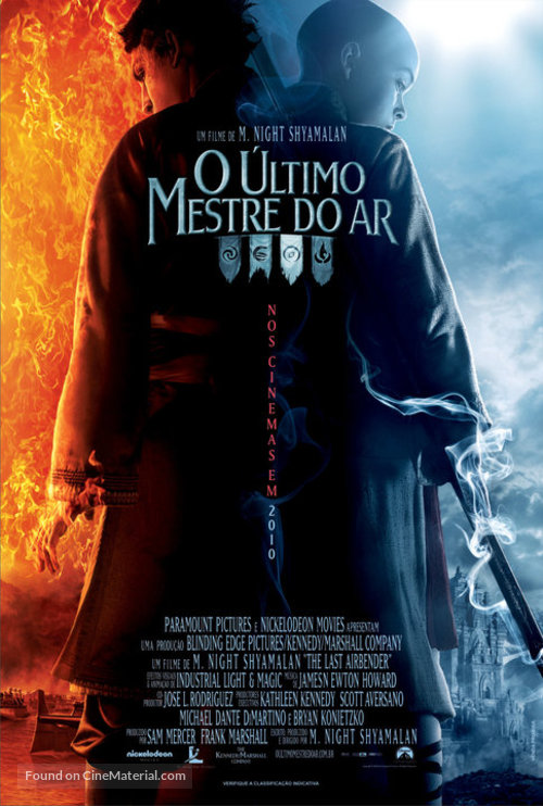 The Last Airbender - Brazilian Movie Poster