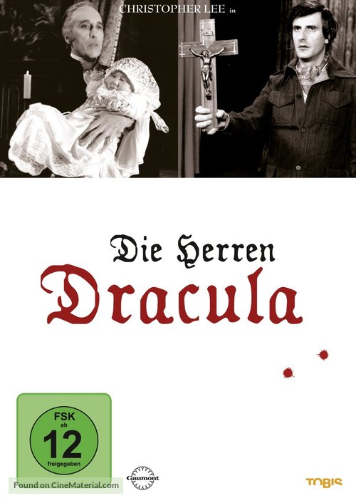 Dracula p&egrave;re et fils - German DVD movie cover
