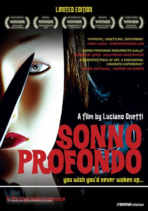 Sonno Profondo - Argentinian DVD movie cover