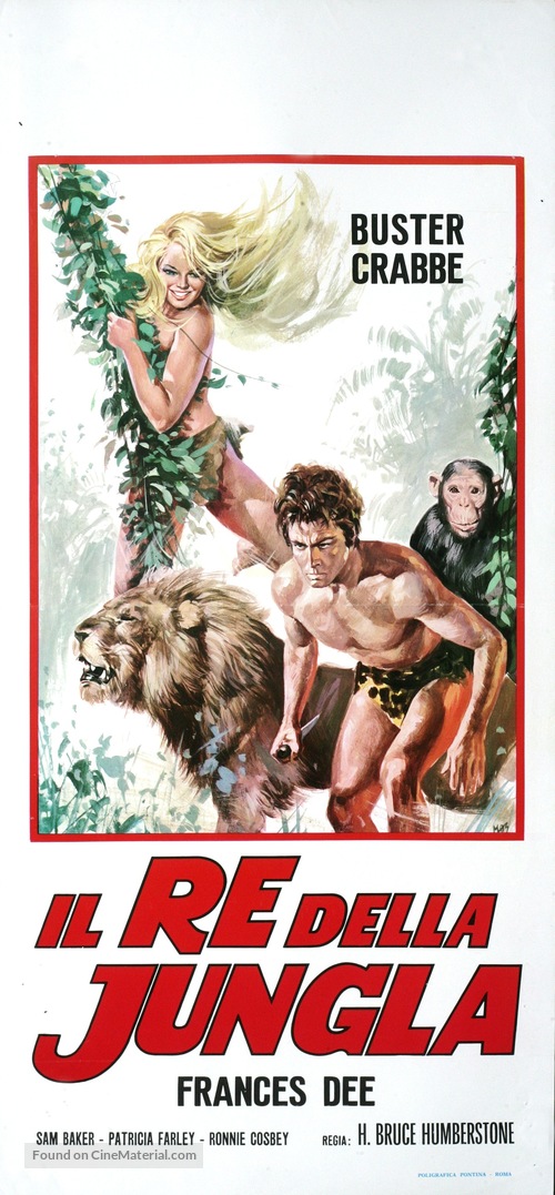 King of the Jungle - Italian Movie Poster