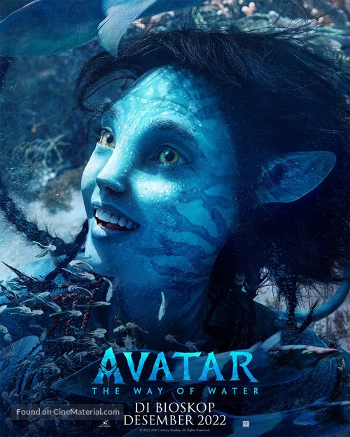 Avatar: The Way of Water - Indonesian Movie Poster