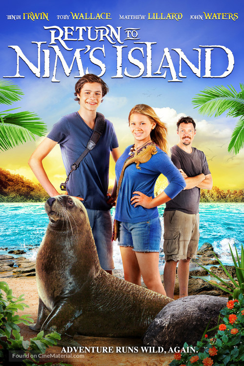 Return to Nim&#039;s Island - DVD movie cover