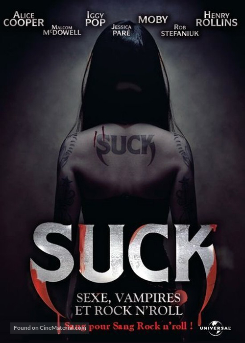Suck - French DVD movie cover
