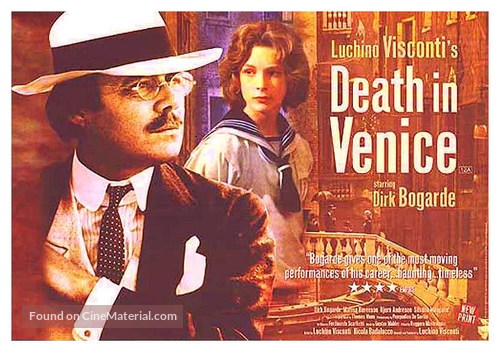 Morte a Venezia - British Movie Poster