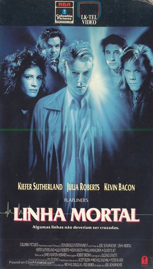 Flatliners - Brazilian VHS movie cover