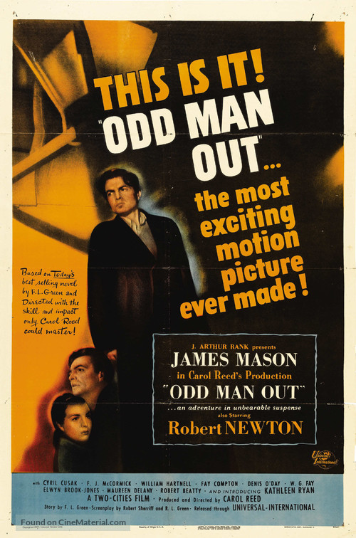 Odd Man Out - Movie Poster