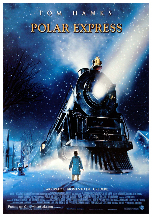 The Polar Express - Italian Theatrical movie poster