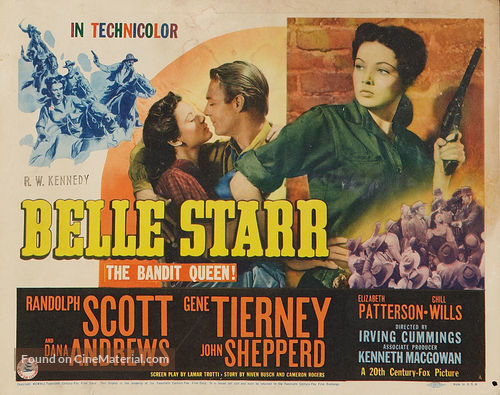 Belle Starr - Movie Poster