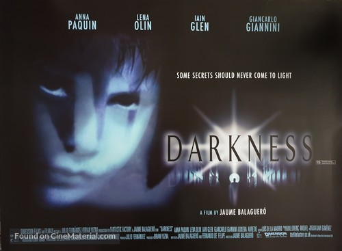 Darkness - British Movie Poster
