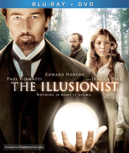 The Illusionist - Blu-Ray movie cover