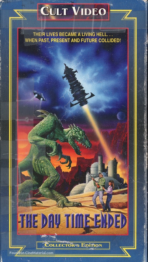 The Day Time Ended - VHS movie cover