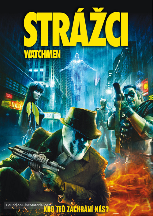 Watchmen - Czech DVD movie cover