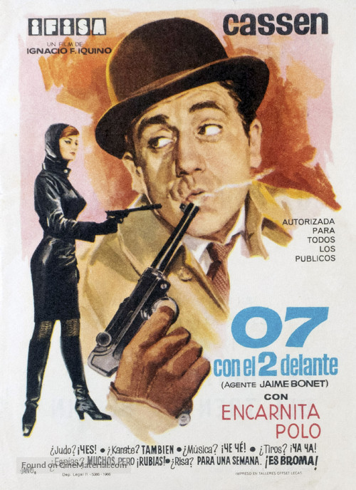 07 con el 2 delante - Spanish Movie Poster