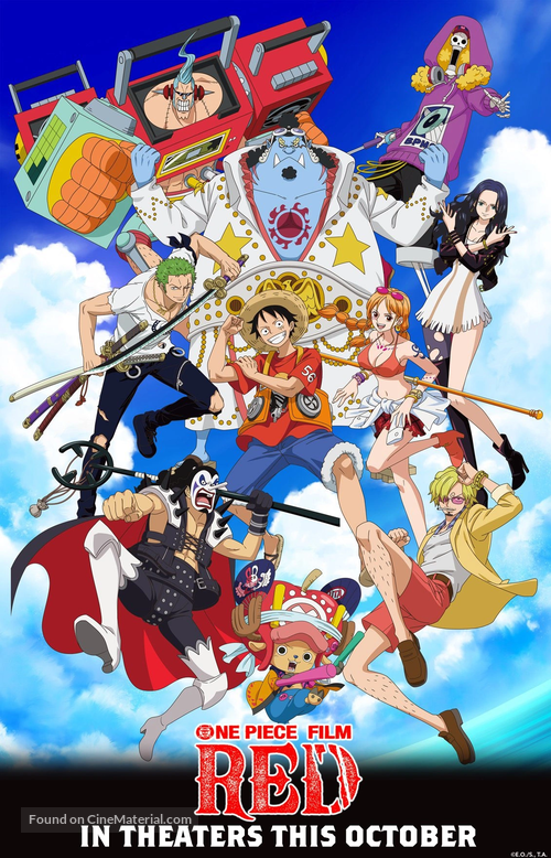 One Piece Film: Red - Movie Poster