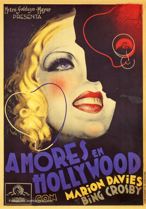 Going Hollywood - Spanish Movie Poster