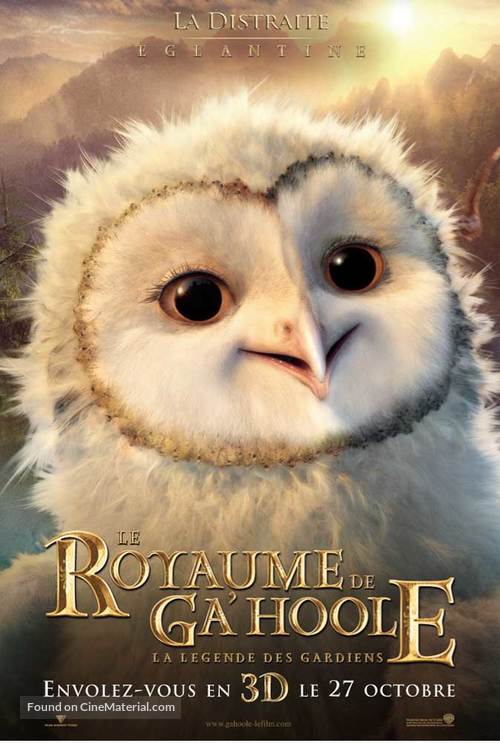 Legend of the Guardians: The Owls of Ga&#039;Hoole - French Movie Poster