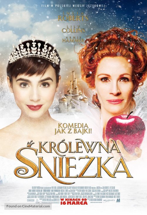 Mirror Mirror - Polish Movie Poster