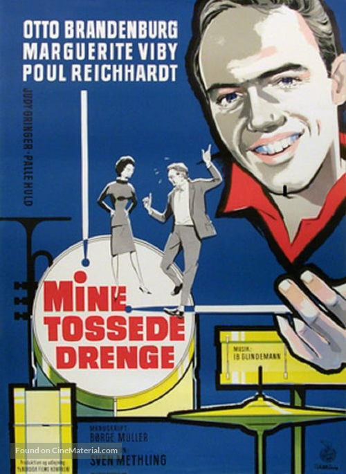 Mine tossede drenge - Danish Movie Poster