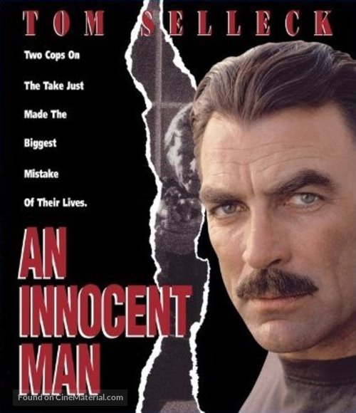 An Innocent Man - Blu-Ray movie cover