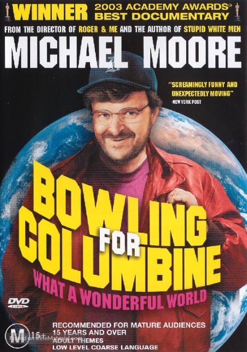 Bowling for Columbine - Australian DVD movie cover