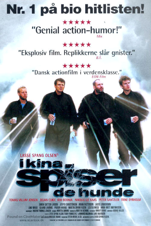 I Kina spiser de hunde - Danish Movie Poster