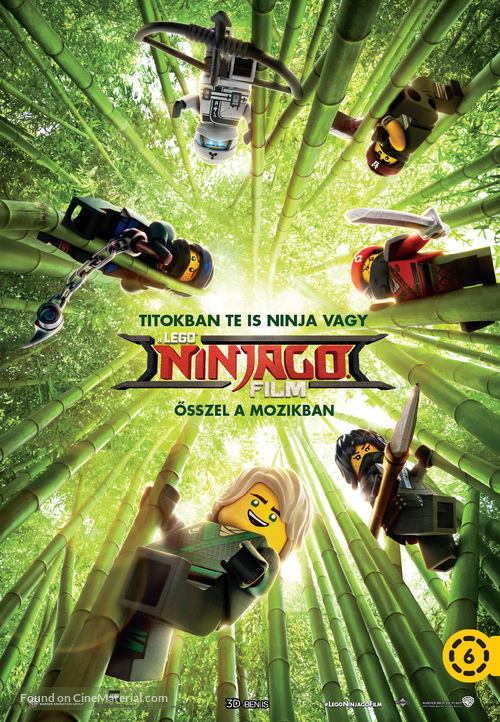 The Lego Ninjago Movie - Hungarian Movie Poster