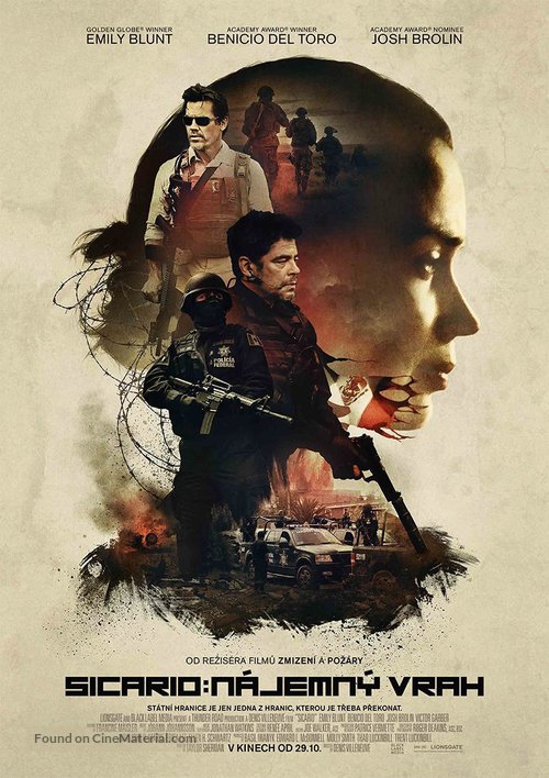 Sicario - Czech Movie Poster