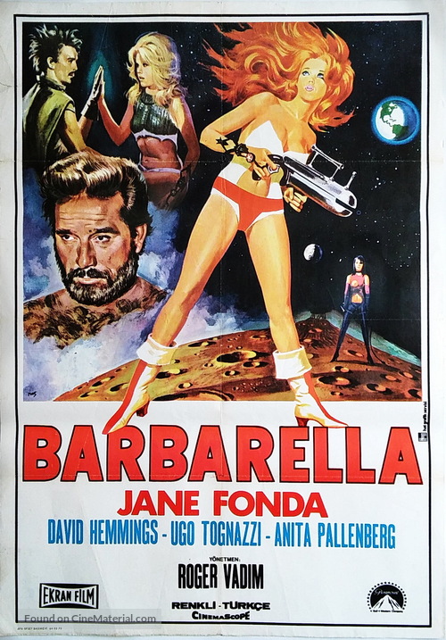 Barbarella - Turkish Movie Poster