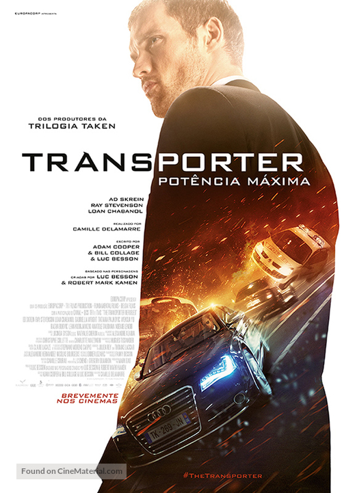 The Transporter Refueled - Portuguese Movie Poster