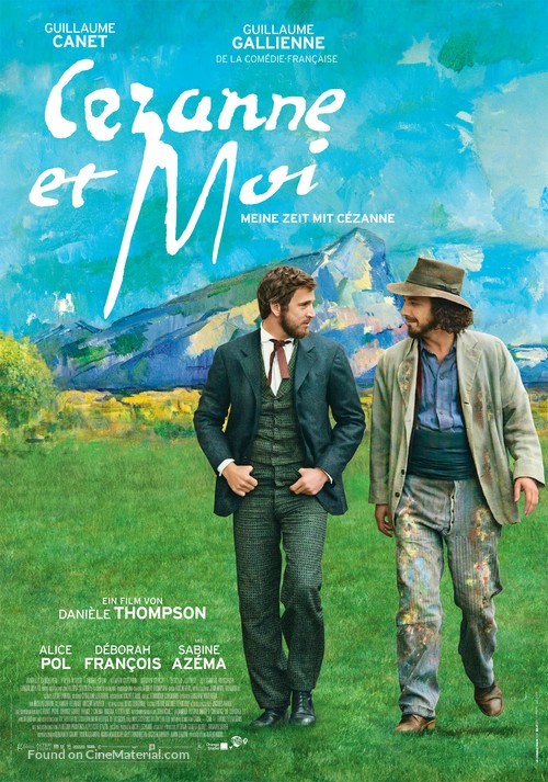 C&eacute;zanne et moi - Swiss Movie Poster