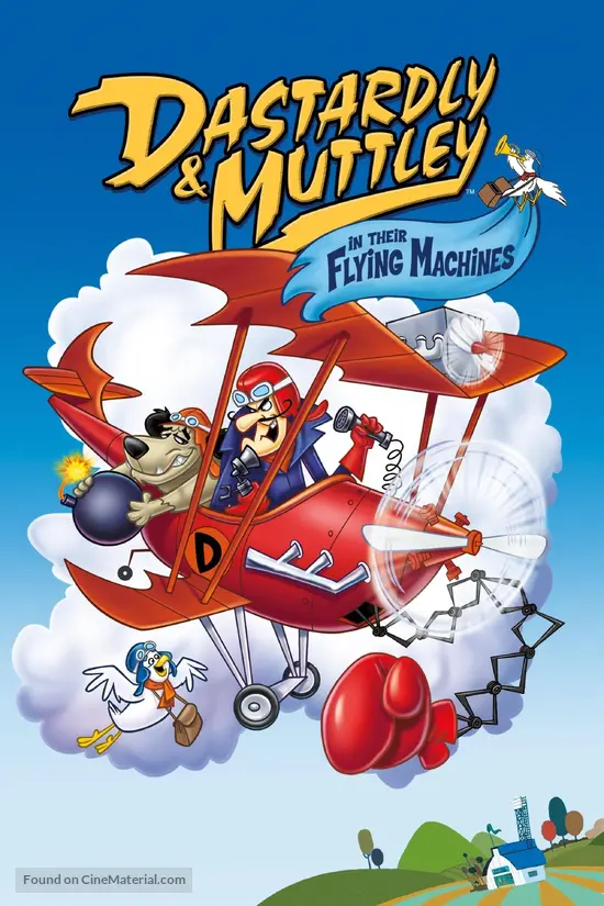 "Dastardly and Muttley in Their Flying Machines" - Movie Cover