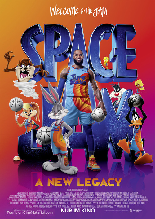 Space Jam: A New Legacy - German Movie Poster