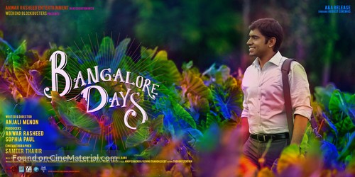 Bangalore Days - Indian Movie Poster