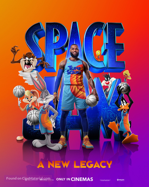 Space Jam: A New Legacy - British Movie Poster