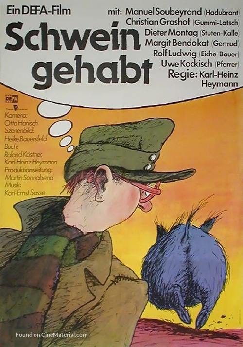 Schwein gehabt - German Movie Poster