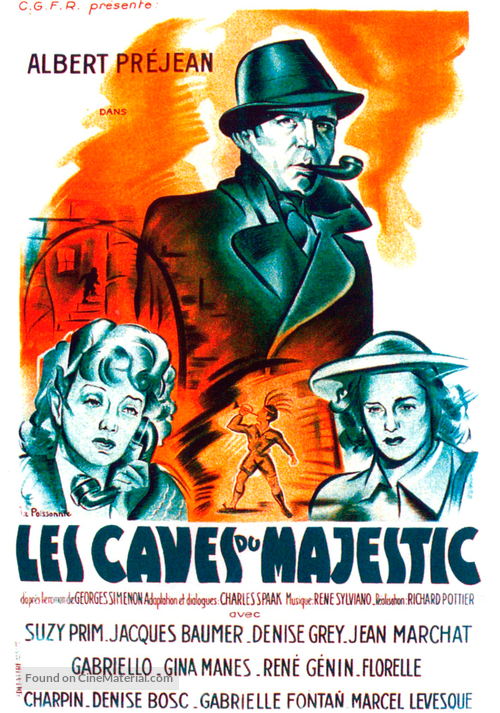 Les caves du Majestic - French Movie Poster