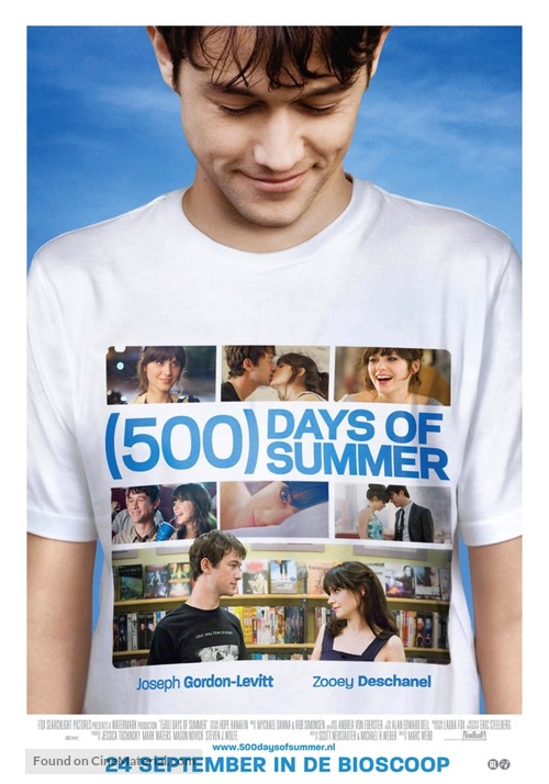 (500) Days of Summer - Dutch Movie Poster