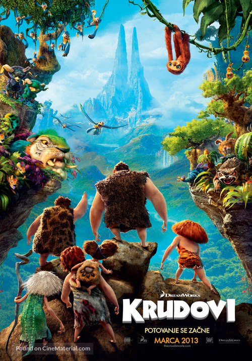 The Croods - Slovenian Movie Poster