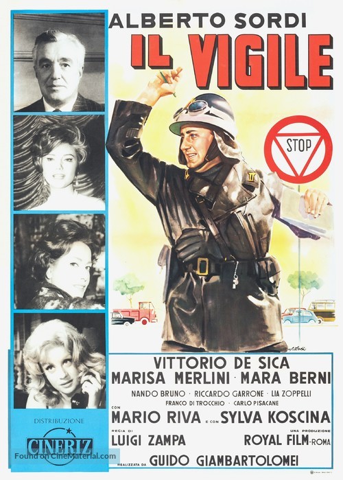 Il vigile - Italian Movie Poster